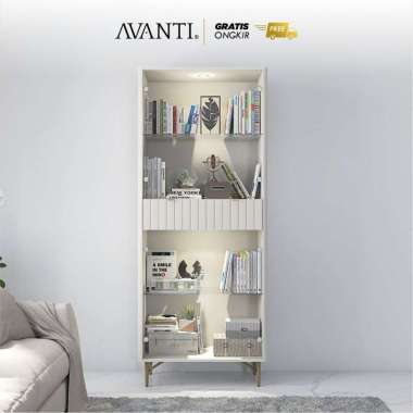 Avanti Lemari Hias Minimalis / Rak Kaca Display / MUNICH LH 90