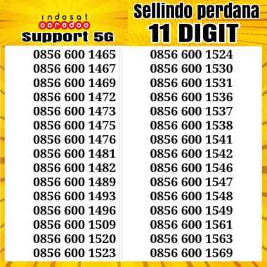 nomor cantik indosat 11 digit im3 a