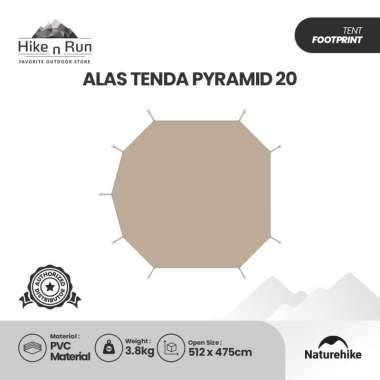 Naturehike Alas Tenda Glamping NH20ZP012 Brighten Tent 20 Footprint