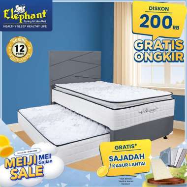 Kasur Springbed 2 In 1 Blossom Elephant 100 x 200 Abu