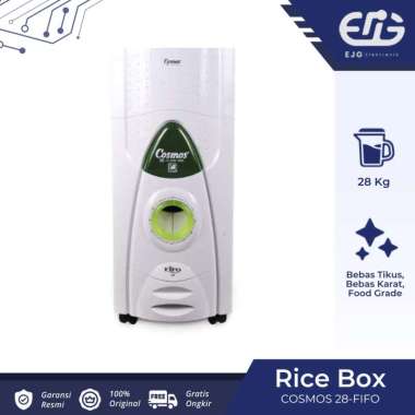 RICE BOX COSMOS FIFO 28 KG Tempat Penyimpan Beras 28KG FIFO28