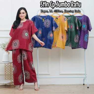 SETELAN CP JUMBO SHANUM XXXL MULTIWARNA