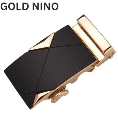 AUTO BUCKLE kepala gesper IKAT PINGGANG REL ikat pinggang otomatis GOLD NINO