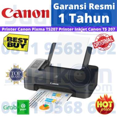 Printer Canon Pixma TS207 TS 207 Print Only Resmi