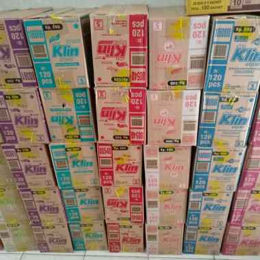 SO KLIN Liquid Detergent JUMBO SOKLIN Cair 48ml ( 120 + 20 Sachet ) KARTON DUS all varian Sakura Str