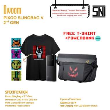 Divoom Slingbag - V Slingbag V Gen2 Camera Bag