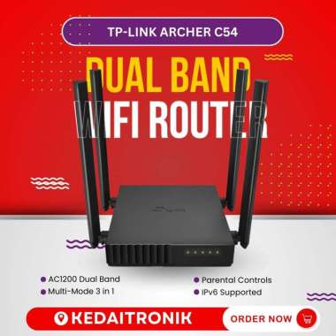 Router TP-Link ARCHER C54 AC1200 Dual-Band - WiFi Router TP Link C54