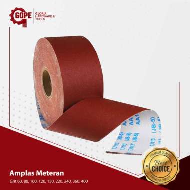 AMPLAS METERAN KAYU 60 80 100 120 150 220 240 400 800 1000