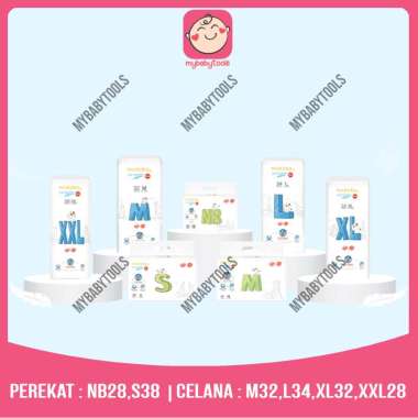 MAKUKU AIR DIAPERS SLIM PANTS M32 L34 XL32 XXL28 = SLIM M32
