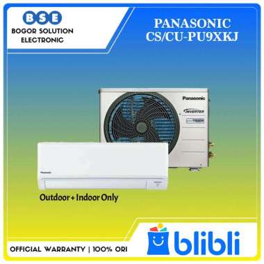 AC PANASONIC SIBIRU INVERTER 1PK CS/CU-PU9XKJ PANASONIC CSCUPU9XKJ