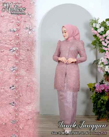 Janggan - Kebaya Couple Modern Kebaya Wisuda Set Tunik Lamaran Tunangan Batik Baju Couple Kondangan