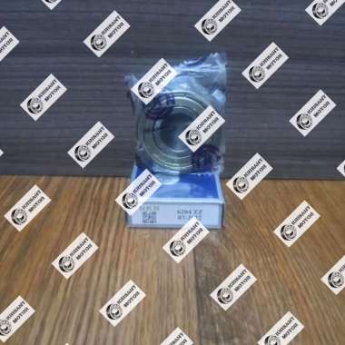 BEARING 6204ZZ NKN - BALL BEARING 6204 TUTUP BESI