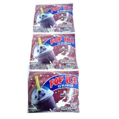 Renceng - Pop Ice Es Blender Bubuk Minuman Boba Chocolate Coklat