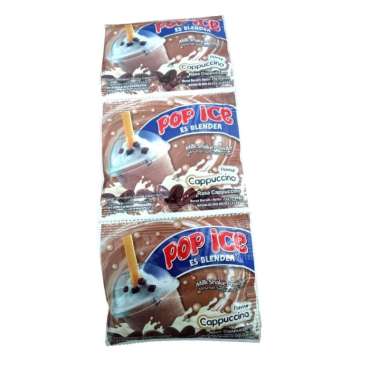 Renceng - Pop Ice Es Blender Bubuk Minuman Boba Cappucino Capucino