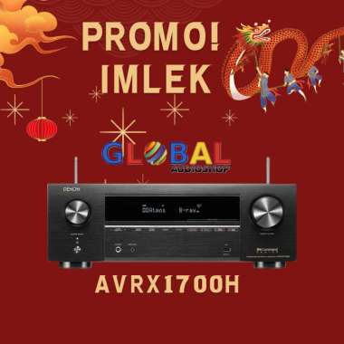 Denon AVRX-1700H Amplifier 7.2 AVRX1700H Home Theatre Atmos AVR-X1700H 7.2