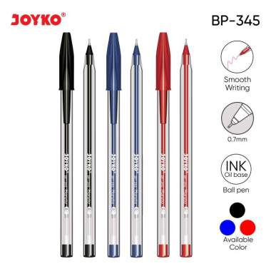 JOYKO Ball Pen Pulpen Pena BP-345 Haruto 0.7 mm Blue