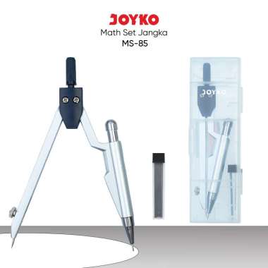 Math Set Jangka Joyko MS-85 SILVER