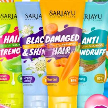 Sariayu Shampoo Urang Aring damaget