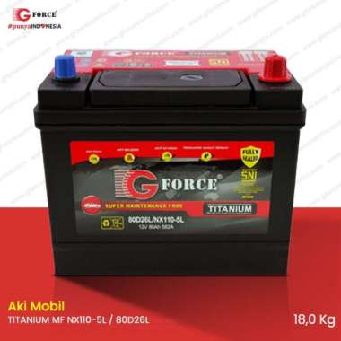 Aki Mobil G Force Titanium 80D26L/ NX110-5L MF