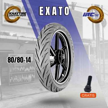 PROMO Ban Motor Matic // IRC EXATO 80/80-14 Tubeless