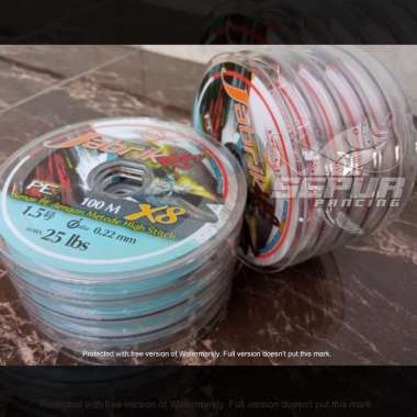 SENAR PE RELIX / SENAR Pancing PE RELIX NUSANTARA JABRIK HS 100m PE 0.8 (300m)