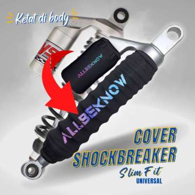 Cover Shockbreaker Cover Tabung 1 Set Sepeda Motor Universal - Sarung Shockbreaker - Bungkus Shockbr