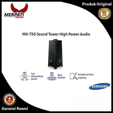 SAMSUNG MX T50 SPEAKER BLUETOOTH KAROKE MXT50 SOUND TOWER HIGH POWER AUDIO MX-T50