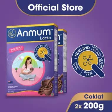 Promo Harga Anmum Lacta Cokelat 200 gr - Blibli