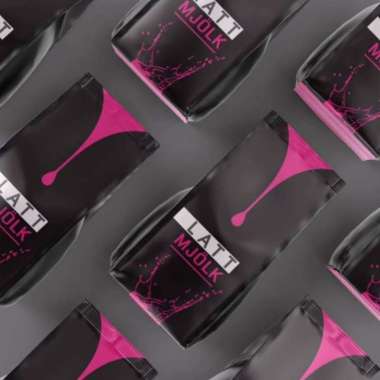Latt Mjolk V4 Strawberry Milk 60ML by Vape Truck x BED - Liquid 4MG 60ML