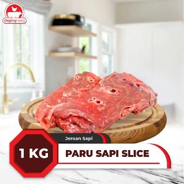 Paru Sapi Slice / Sliced Beef Lungs - 1 Kg