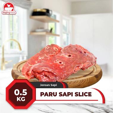 Paru Sapi Slice / Sliced Beef Lungs - 500gr
