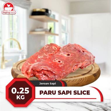Paru Sapi Slice / Sliced Beef Lungs - 250gr