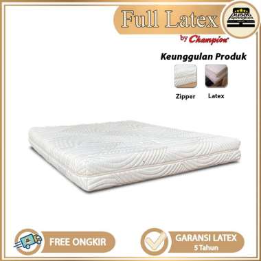 Champion Springbed Full Latex Kasur Saja (JAKARTA - BOGOR - DEPOK - TANGERANG - BEKASI) Kain Hugen 1