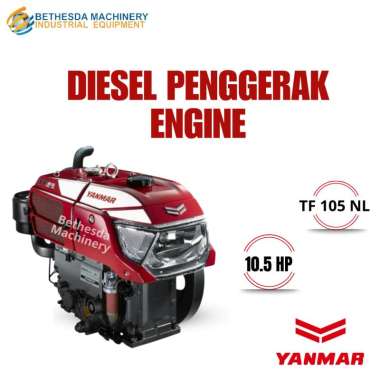 Mesin YANMAR Diesel Penggerak 10.5 Hp Type TF 105 NL Lampu
