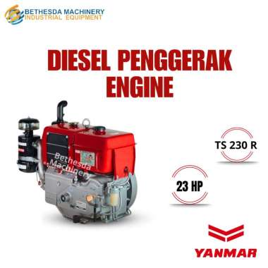 Mesin Diesel Penggerak YANMAR 23 hp TS 230 R Radiator Mesin