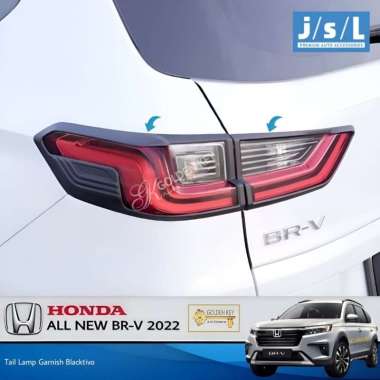JSL Garnish Belakang All New BRV 2022 Tail Lamp Garnish Blacktivo