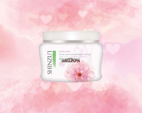 Shinzui body scrub / lulur Shinzui 200 Gr SAKURA