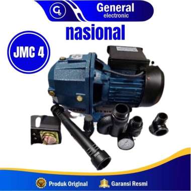 Mesin pompa air sumur dalam Jet Pump Nasional MC Pump JMC 4 / 1 set komplit (jet pump 40 meter) Prom