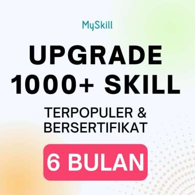 MySkill Paket Video E-Learning 6 Bulan