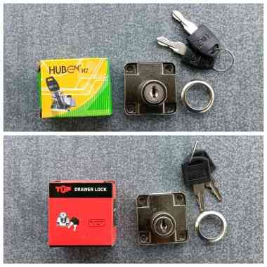 Huben M2 181-22 Kunci Laci Lemari Loker Pintu 19 Mm HUBEN