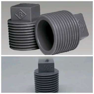 Tutup Dop Plug Pipa Pvc Drat Luar 1/2" Inch Rucika