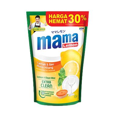 Promo Harga Mama Lemon Cairan Pencuci Piring Lemon & Daun Mint 780 ml - Blibli