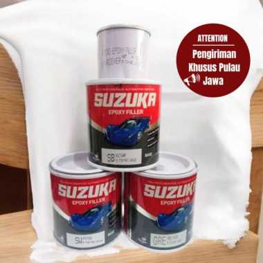 cat dasar avian Suzuka epoxy fillet cat otomotif+ hardener 200 cc Hitam