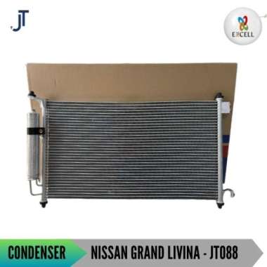Condensor Condenser Kondensor Radiator Ac Mobil Nissan Grand Livina juke