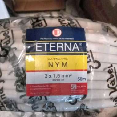 Kabel Listrik Tembaga Nym Eterna 3 X 1.5 Eceran