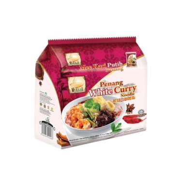 Mykuali Penang Noodle White Curry 4sX110g