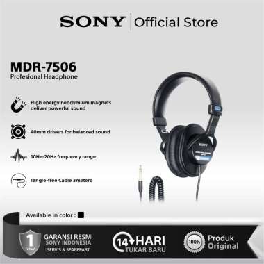 Sony Mdr 7506 Headphone Profesional / Sony Mdr 7506
