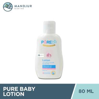 Pure Baby Lotion 80 mL - Lotion Pelembab Kulit Bayi