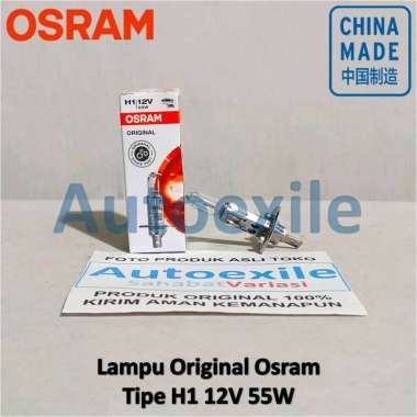 Lampu Osram Original H1 H3 H4 60/55W 100/90W 130/90W H7 H8 35W H9 65W H11 H16 19W H27/2 881 27W HIR2