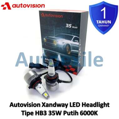 Autovision XANDWAY LED HB3 9005 30W White Putih 6000K Original CSP Lampu Mobil BRV CRV HRV Innova Re